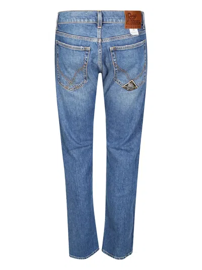 Roy Rogers Leland Straight-leg Jeans In Blue