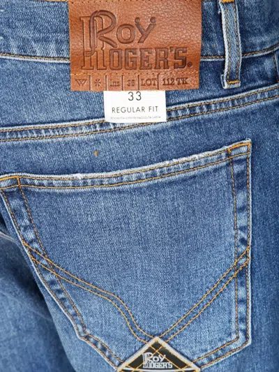 Roy Rogers Leland Straight-leg Jeans In Blue