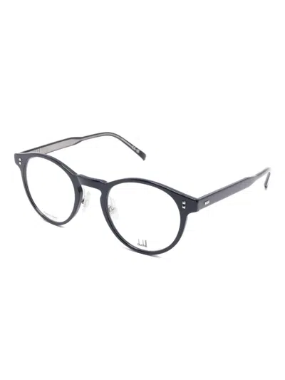 Dunhill Round-frame Glasses In Black