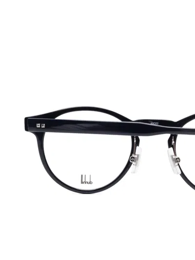 Dunhill Round-frame Glasses In Black