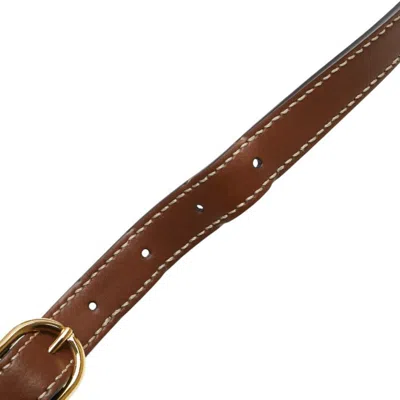 Pre-owned Gucci Beige Brown Pvc Leather Handbag Shoulder Bag ()