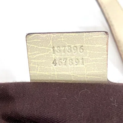 Pre-owned Gucci Beige Gg Canvas Shoulder Bag Tote Bag ()