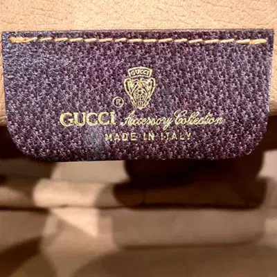 Pre-owned Gucci Brown Pvc Shoulder Bag ()