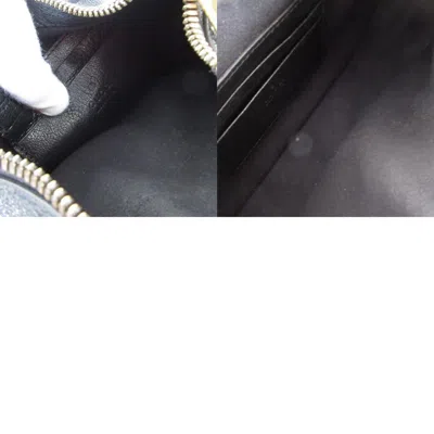 Pre-owned Gucci Gg Marmont Black Leather Shoulder Bag ()