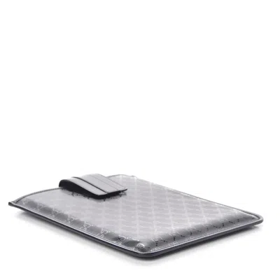 Gucci Unisex Gg Navy Blue Imprime Ipad / Tablet Case In Animal Print