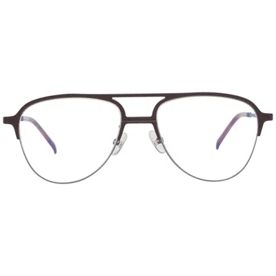 Hackett Brown Men Glasses Men's Frame In Metallic