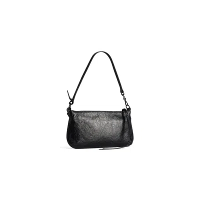 Balenciaga Black Le City Shoulder Pouch