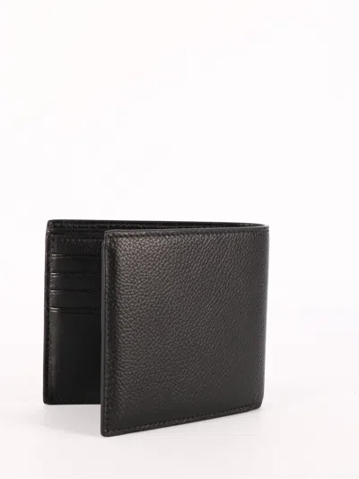Balenciaga Men Cash Square Folded Wallet In Brown