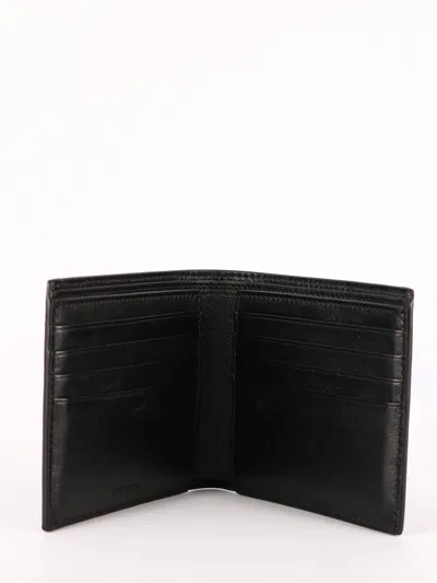 Balenciaga Men Cash Square Folded Wallet In Brown