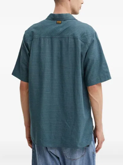 G-star Raw Pocket Striped Shirt In Green