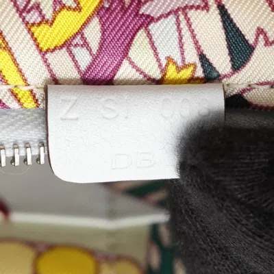 Pre-owned Hermes Silk'in Blue Multi-color Swift Leather Long Wallet (bi-fold) ()