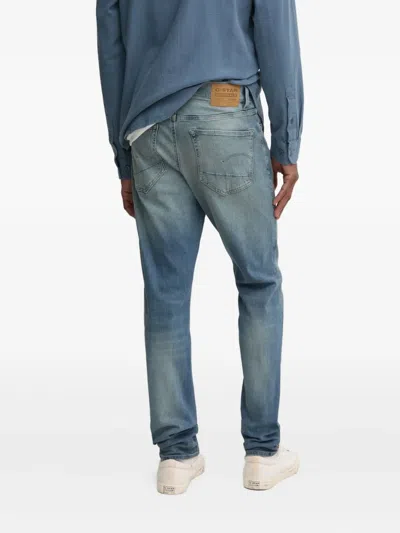 G-star Raw Buttoned Jeams In Blue