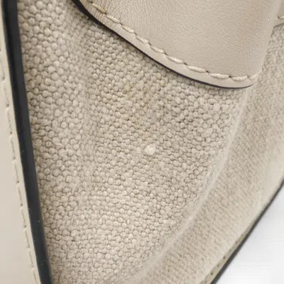 Pre-owned Loewe Hammock Canvas Leather Shoulder Bag ()