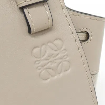 Pre-owned Loewe Hammock Canvas Leather Shoulder Bag ()
