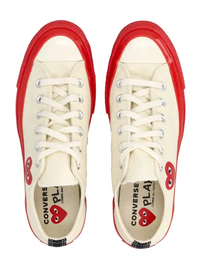 Comme Des Garçons Converse Comme Des Garçons Play X Converse Chuck 70 Low-top Sneakers In Multi