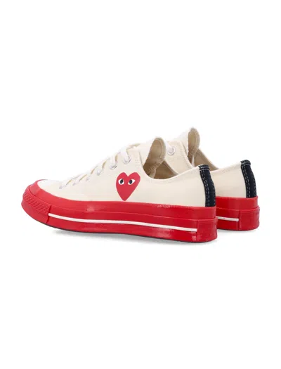 Comme Des Garçons Converse Comme Des Garçons Play X Converse Chuck 70 Low-top Sneakers In Multi