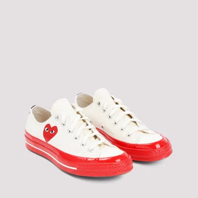Comme Des Garçons Converse Comme Des Garçons Play X Converse Chuck 70 Low-top Sneakers In Multi