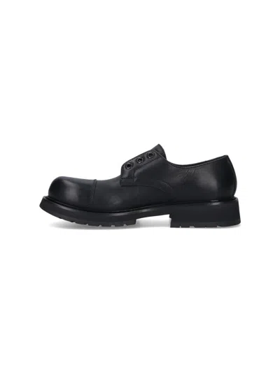 Balenciaga Truck Derby Shoes In Black