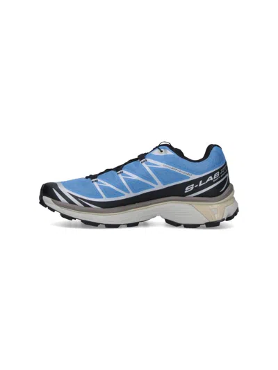 Salomon Xt-6 Rubber-trimmed Mesh Sneakers In Multi