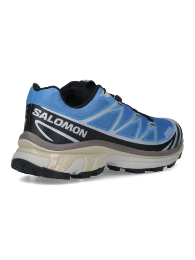 Salomon Xt-6 Rubber-trimmed Mesh Sneakers In Multi