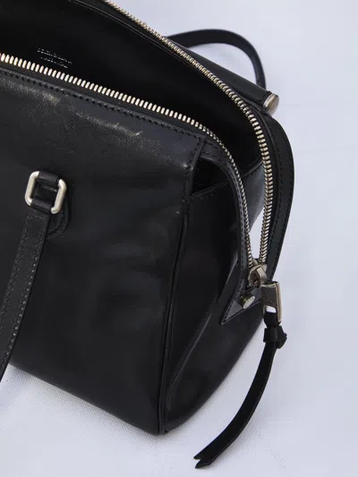 Dolce & Gabbana Vittoria Black Calfskin Bag In Black