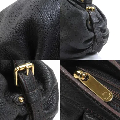Pre-owned Louis Vuitton Black Leather Shoulder Bag ()