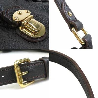 Pre-owned Louis Vuitton Black Leather Shoulder Bag ()