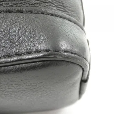 Pre-owned Louis Vuitton Black Monogram Shadow Shoulder Bag ()