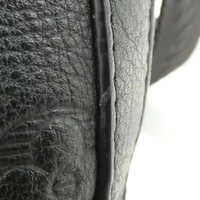 Pre-owned Louis Vuitton Black Monogram Shadow Shoulder Bag ()