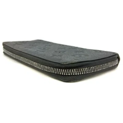 Pre-owned Louis Vuitton Black Noir Leather Coin Purse/coin Case ()