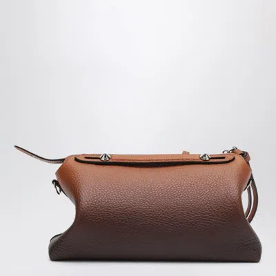 Fendi By The Way Soft Medium Bag In Brown Dégradé Leather In Brown