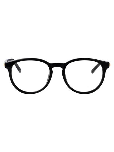 Gucci Black-black-transparent Recycled Acetate Glasses