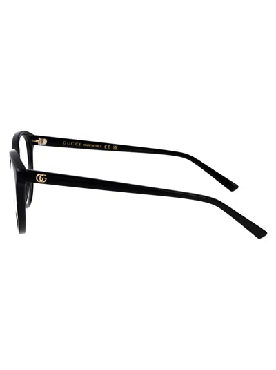 Gucci Black-black-transparent Recycled Acetate Glasses
