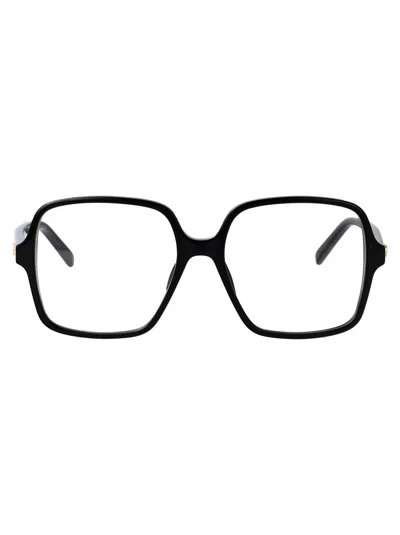 Gucci Black-black-transparent Recycled Acetate Glasses