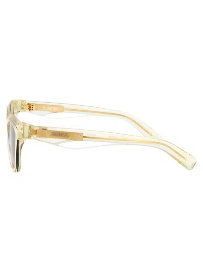 Jacquemus Carre Sunglasses In Neutral