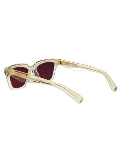 Jacquemus Carre Sunglasses In Neutral