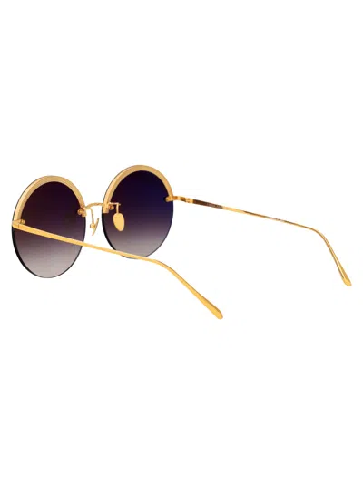 Linda Farrow Adrienne Sunglasses In Gray
