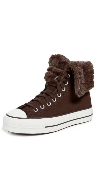 Converse Chuck Taylor All Star Fold-over In Brown