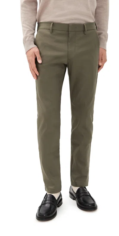 Nn07 Tate Tailored Chino Pants 32 Capers In Green
