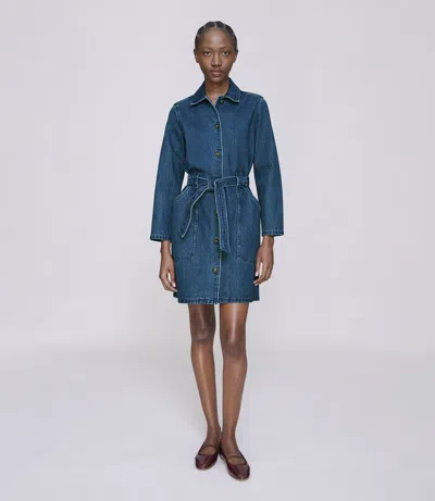 Apc Stonewashed Indigo In Blue