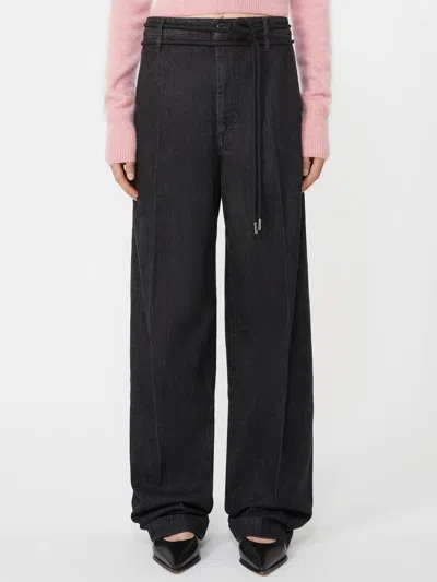 Sportmax Max Mara  Capsula Jeans In Black