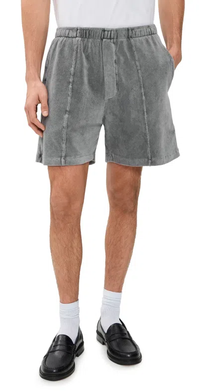 Asher Aspen Shorts 5.5 Vintage Black In Gray
