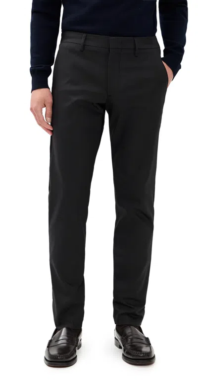 Nn07 Tate Tailored Chino Pants 32 Navy Blue In Black
