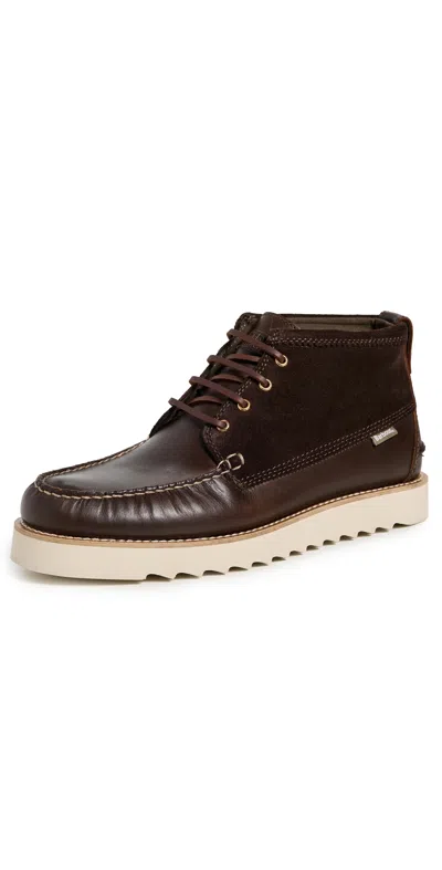 Barbour Hadston Chukka Boots Dark Brown In Brown