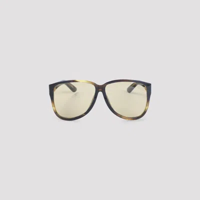 Miu Miu Loden Striated Brown Acetate Ombre Sunglasses In Gray