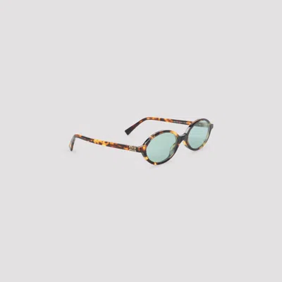 Miu Miu Regard Eyewear Sunglasses In Green