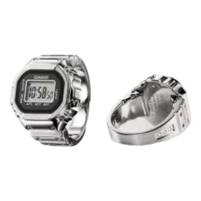 Casio 50th Anniversary Ring Watch 'silver'