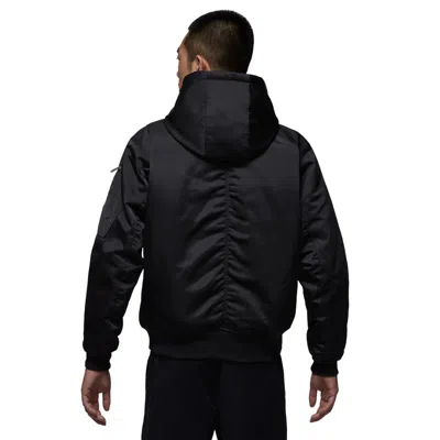 Air Jordan Renegade Flight Therma-fit Hooded Jacket 'black Starfish'