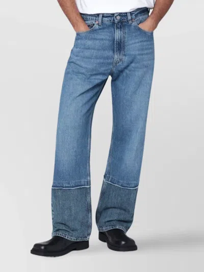 Our Legacy Regular Fit Jeans In Shelly Wash In Blue