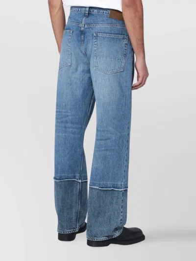 Our Legacy Regular Fit Jeans In Shelly Wash In Blue